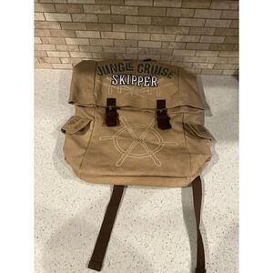 Disney Jungle Cruise Backpack Large Skipper Fold Over Bag
